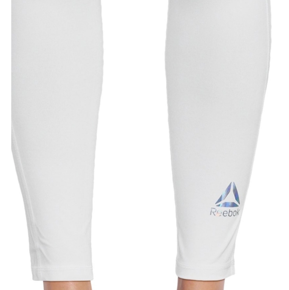 Reebok Women's Performance Base Layer Pant Various Sizes    NWT    Color White - Picture 5 of 8